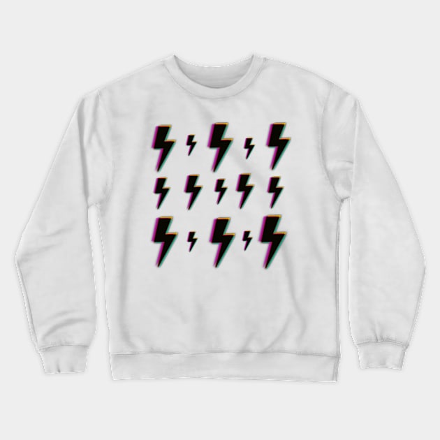 Lightning 2 Crewneck Sweatshirt by SarahsDigiArt